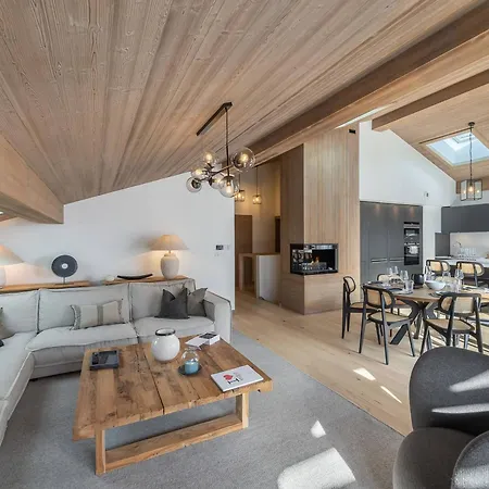 Penthouse A Avec Piscine, Sauna Et Salle De Sport - Fr-1-569-68 * Megève