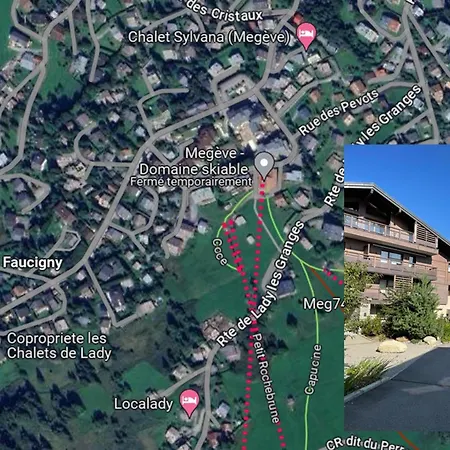 Penthouse A Avec Piscine, Sauna Et Salle De Sport - Fr-1-569-68 Apartman Megève