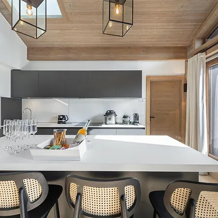 Apartment Penthouse A Avec Piscine, Sauna Et Salle De Sport - Fr-1-569-68 Megeve